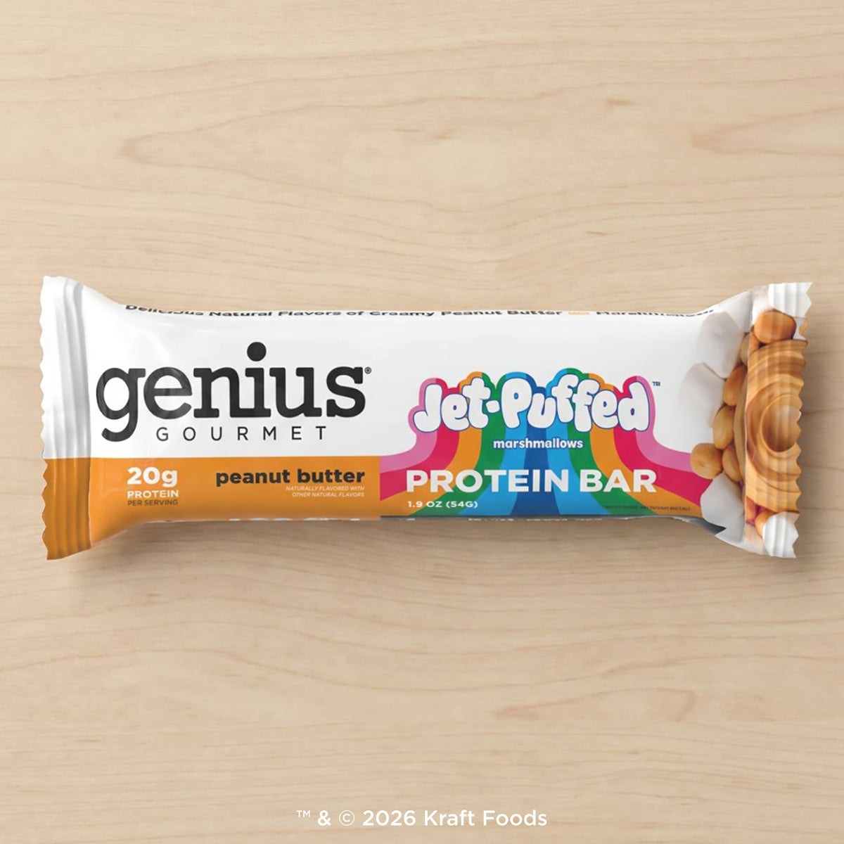 JET-PUFFED® Protein Bars Peanut Butter Marshmallow