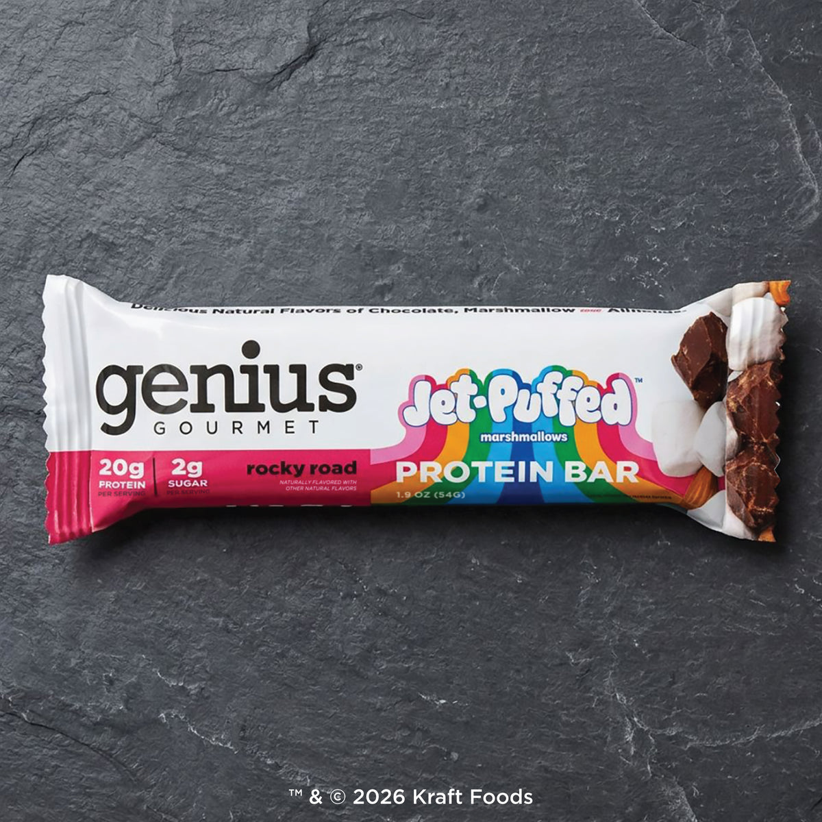 JET-PUFFED® Protein Bars Rocky Road Marshmallow