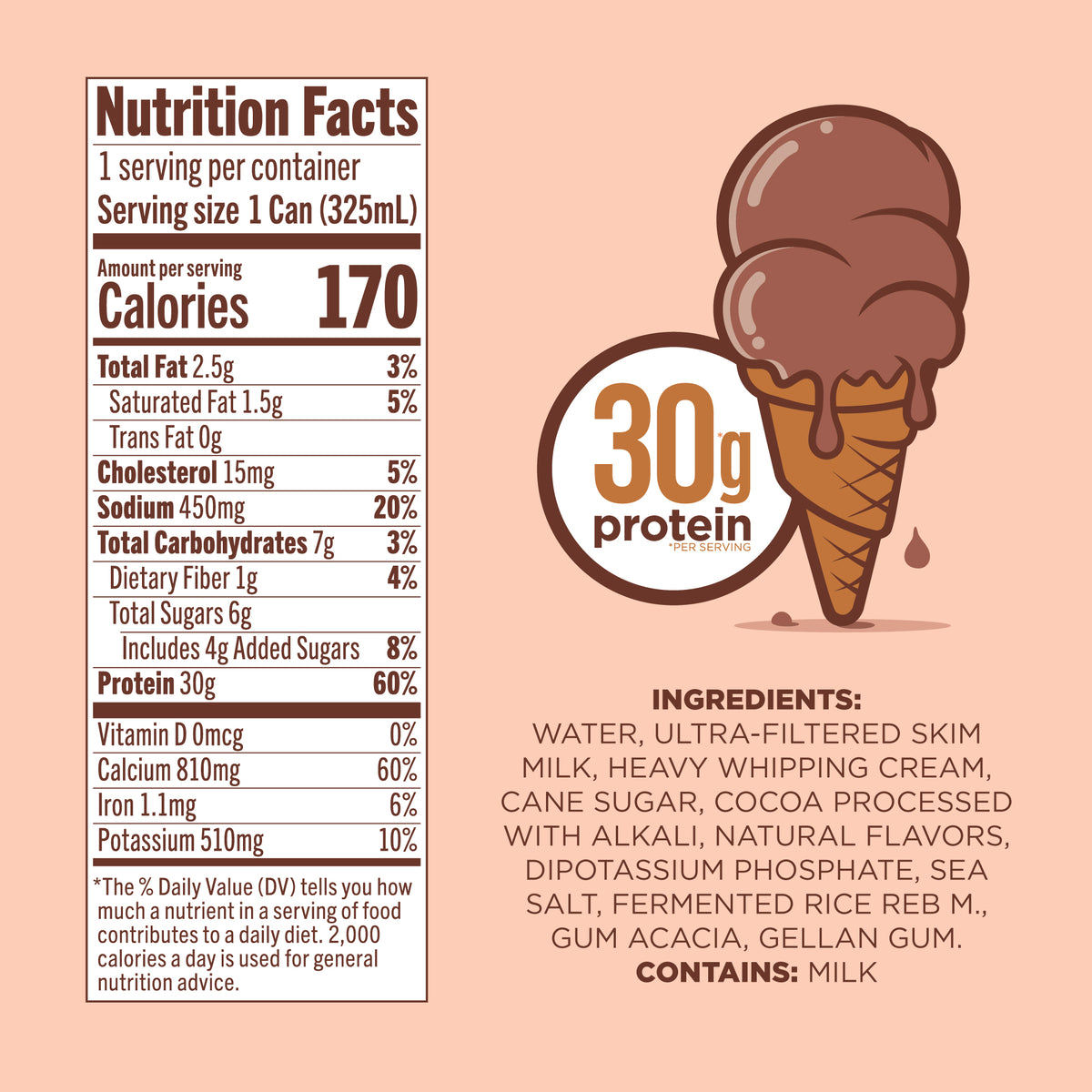 Protein Milkshake - Chocolate