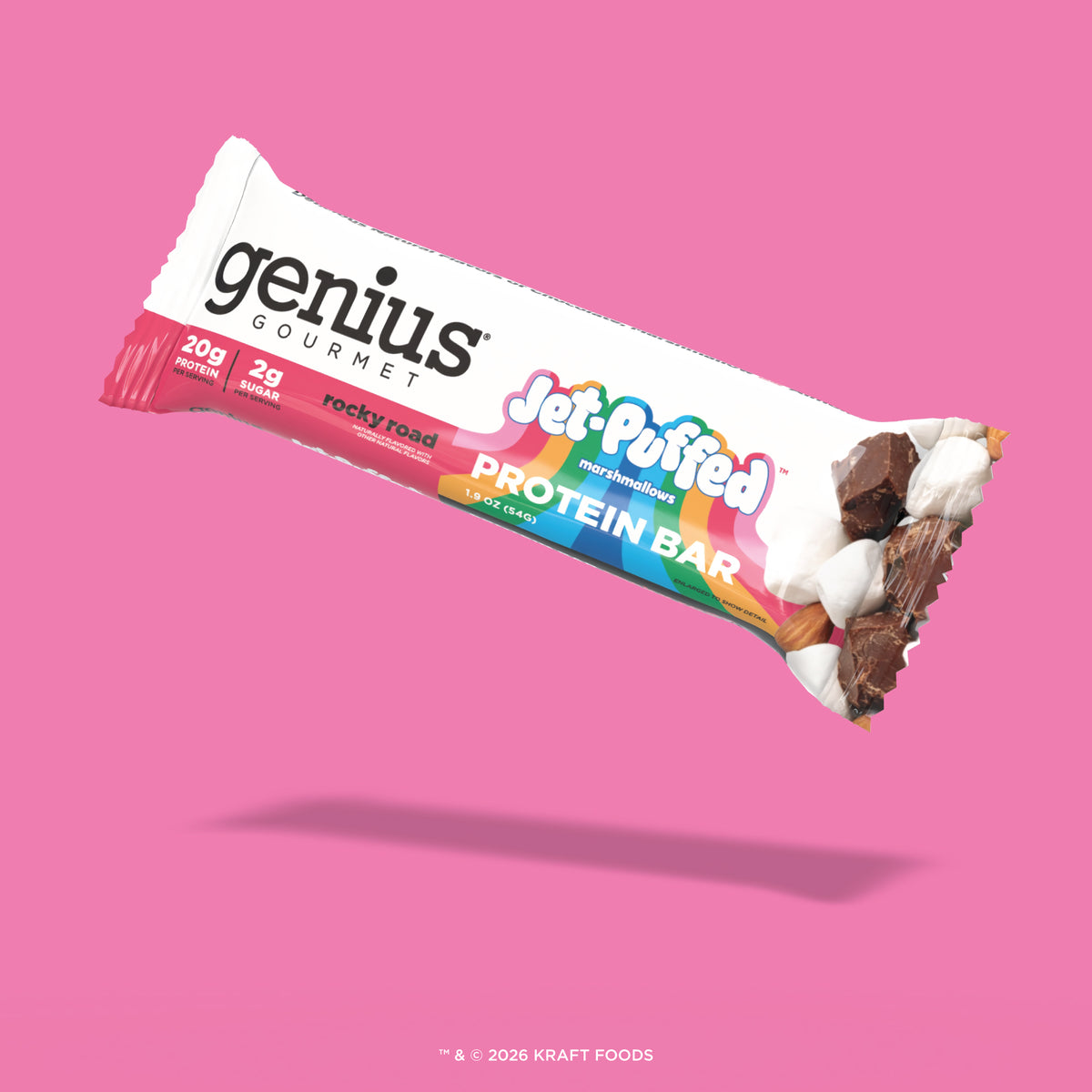 JET-PUFFED® Protein Bars Rocky Road Marshmallow