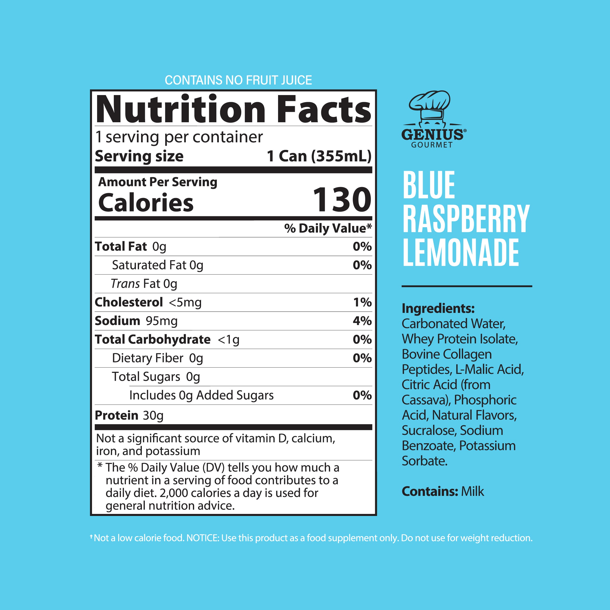 Sparkling Clear Protein - Blue Raspberry Lemonade
