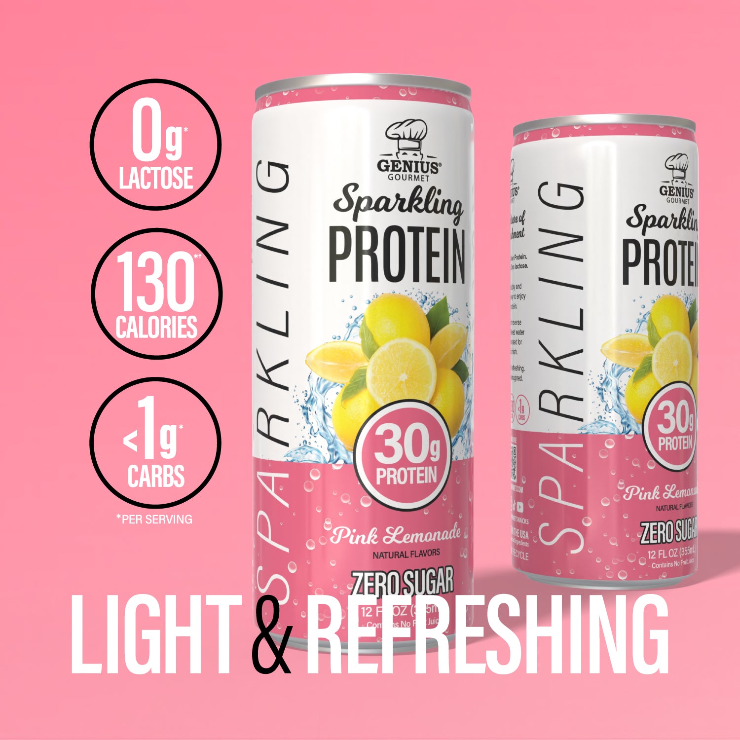 Sparkling Clear Protein - Pink Lemonade