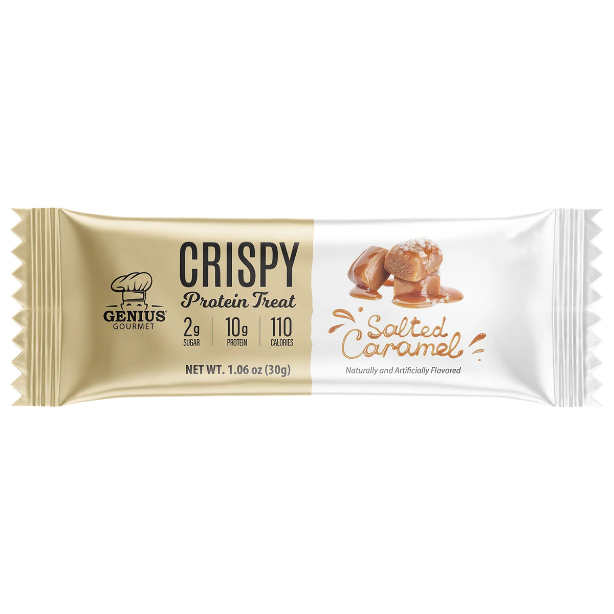 Crispy Protein Treat - Salted Caramel - 10 Count