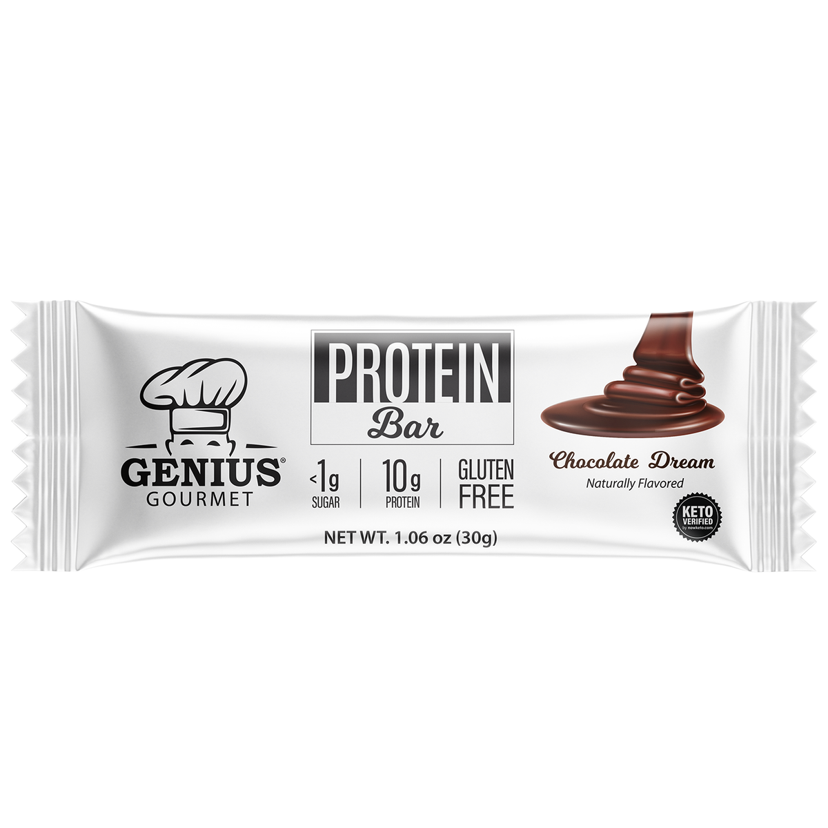 Genius Sparkling Clear Protein | Light & Refreshing 30g Protein Drink ...