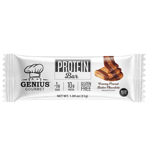 Keto Protein Bars - Creamy Peanut Butter Chocolate