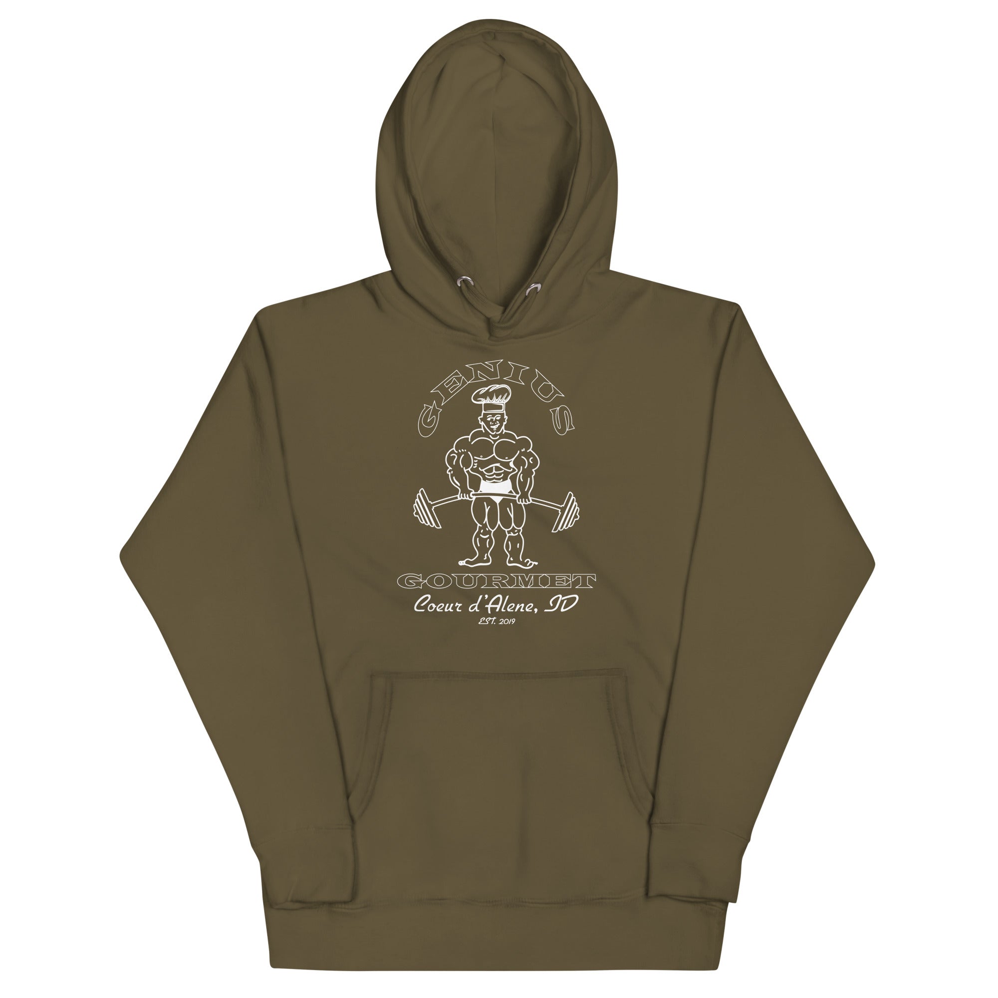 Genius Gourmet Buff Chef Hoodie