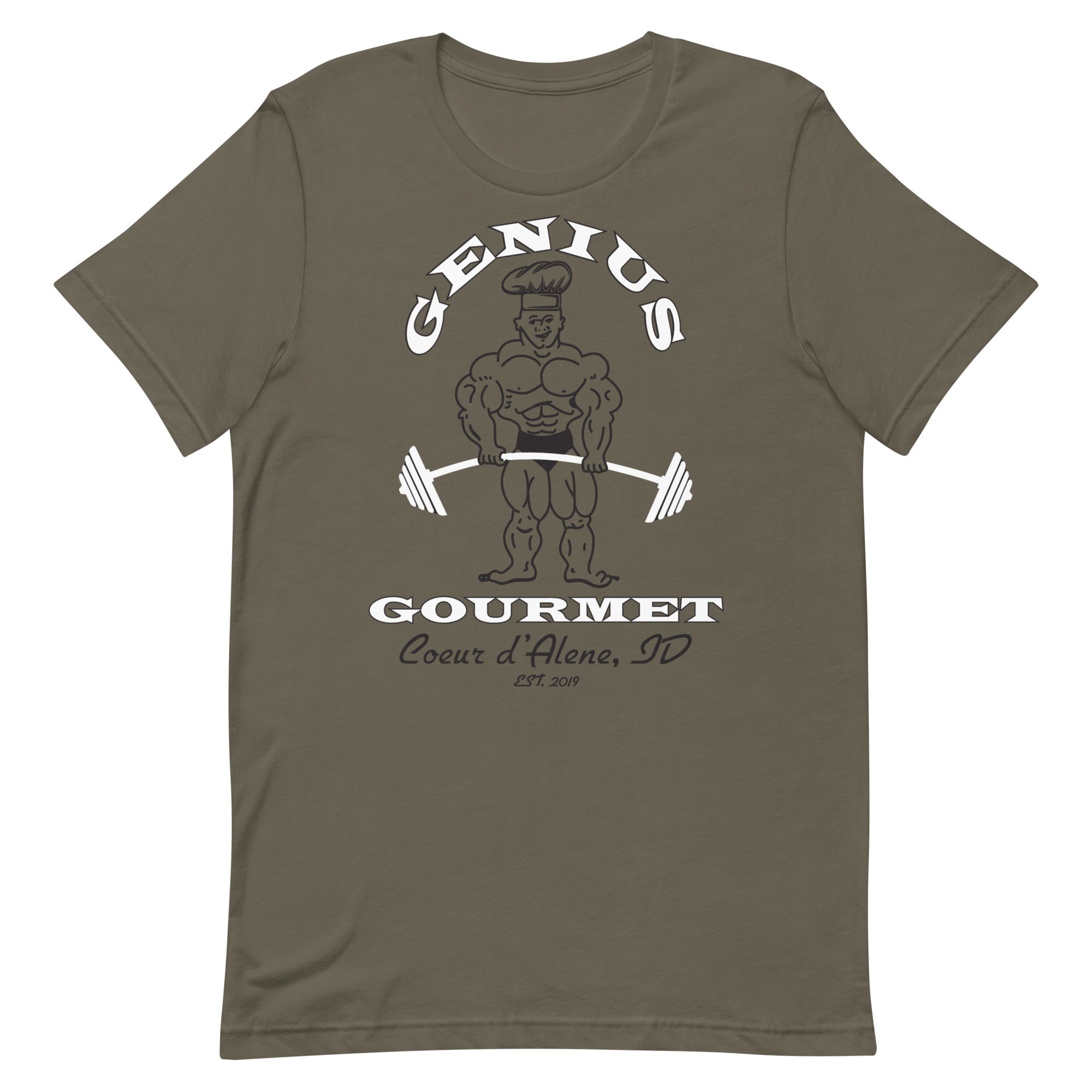 Genius Gourmet Buff Chef T Shirt