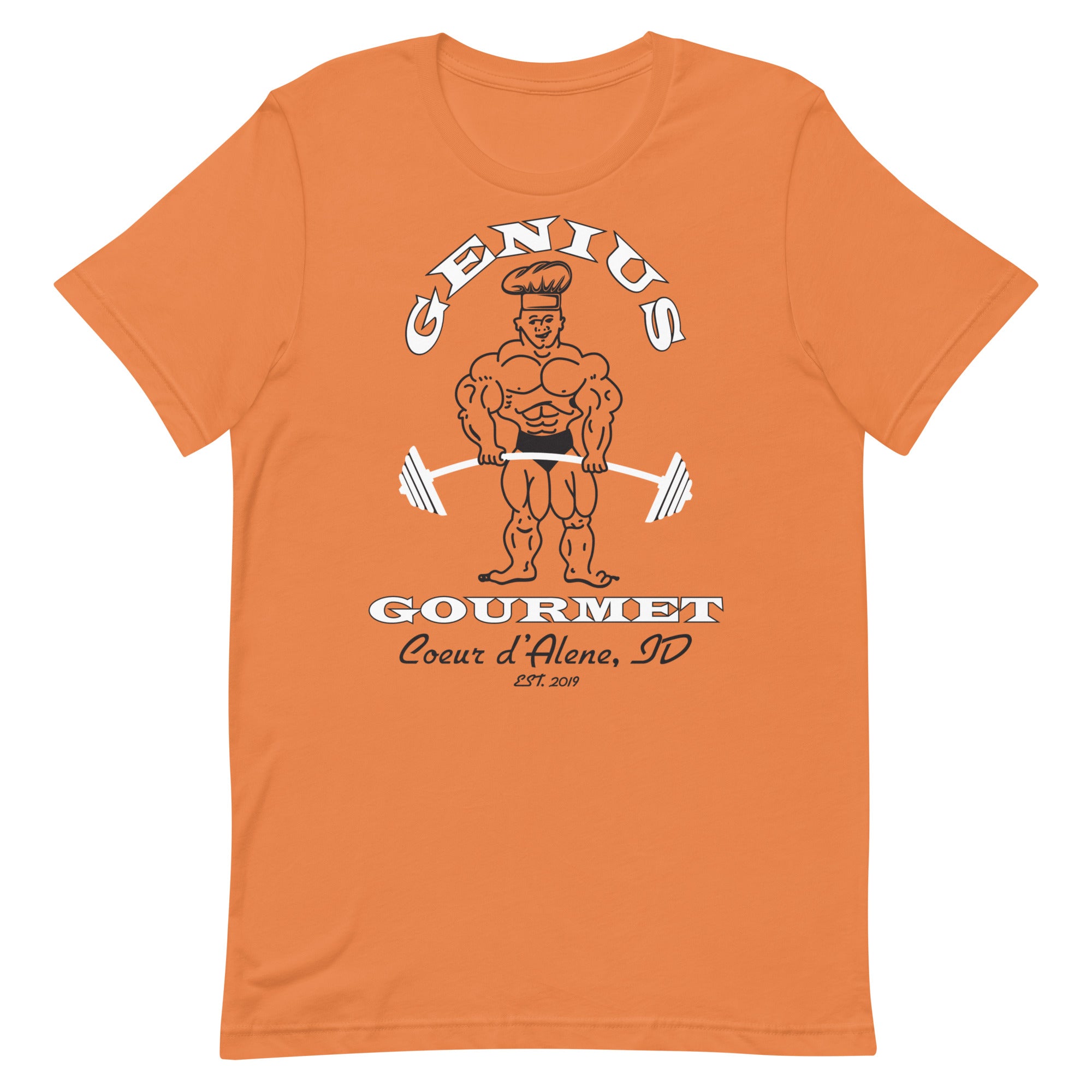 Genius Gourmet Buff Chef T Shirt