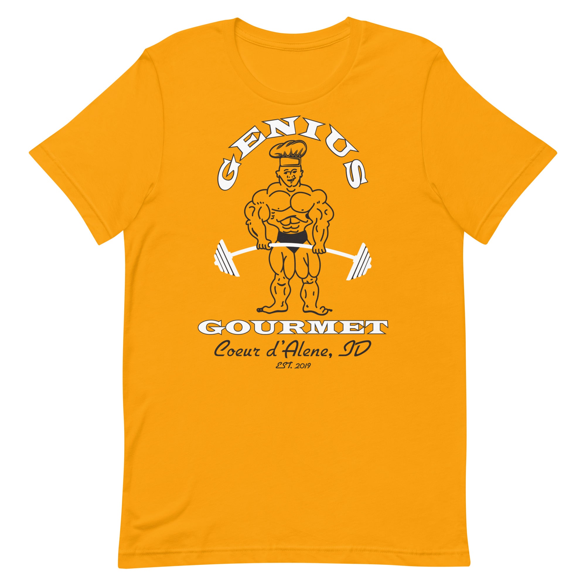 Genius Gourmet Buff Chef T Shirt