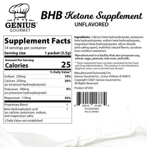 Keto Salts BHB Ketone Supplement - Unflavored