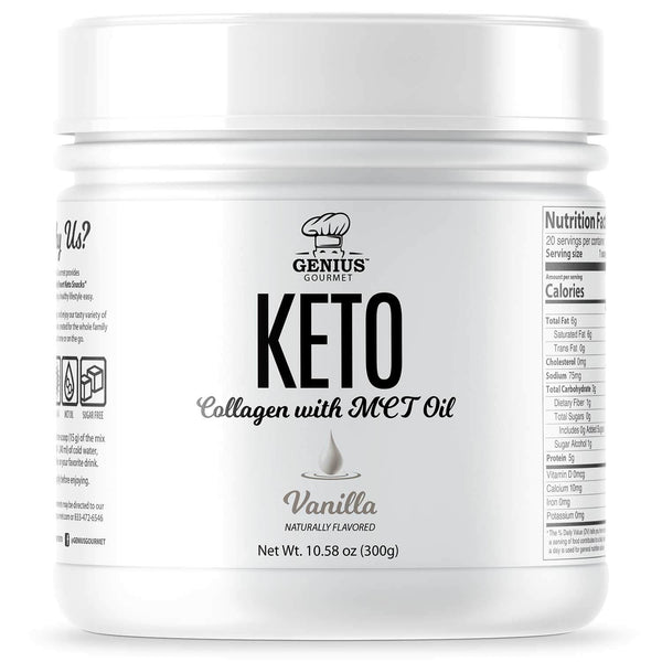 Keto Collagen with MCT OIL - Vanilla