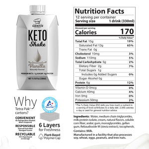 Keto Shake - Vanilla