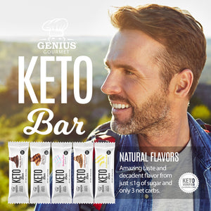 Keto Protein Bars - Birthday Cake
