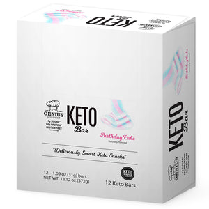 Keto Protein Bars - Birthday Cake