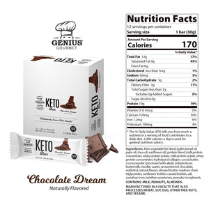 Keto Protein Bars - Chocolate Dream