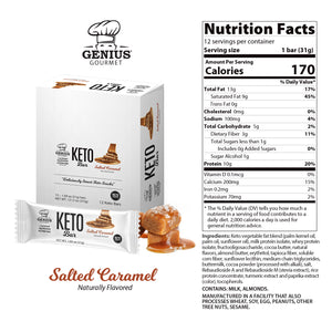 Keto Protein Bars - Salted Caramel